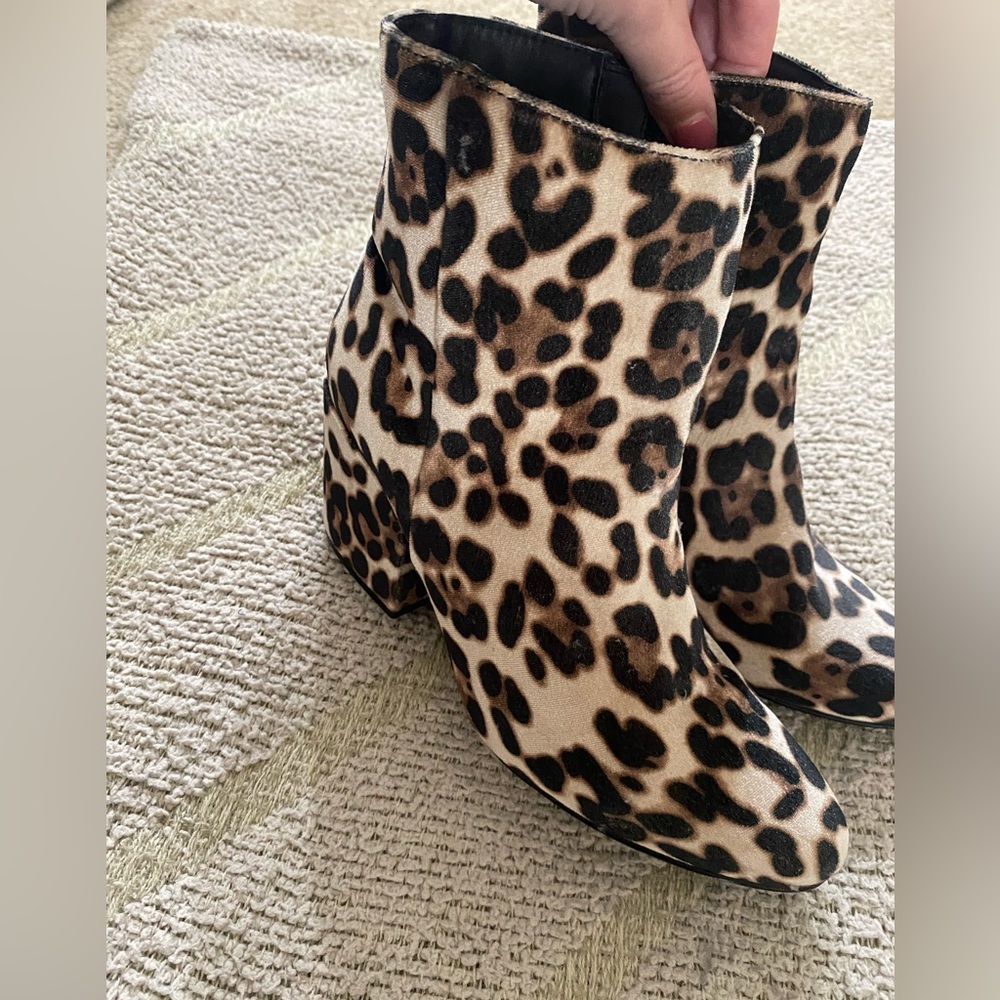 Leopard Booties